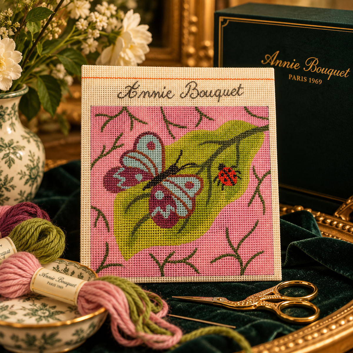 Papillon et Coccinelle