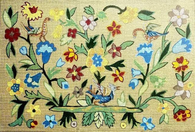 Murmures Ailés parmi les Fleurs - Annie Bouquet, Tapisserie De France 