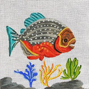 Le Piranha - Annie Bouquet, Tapisserie De France 