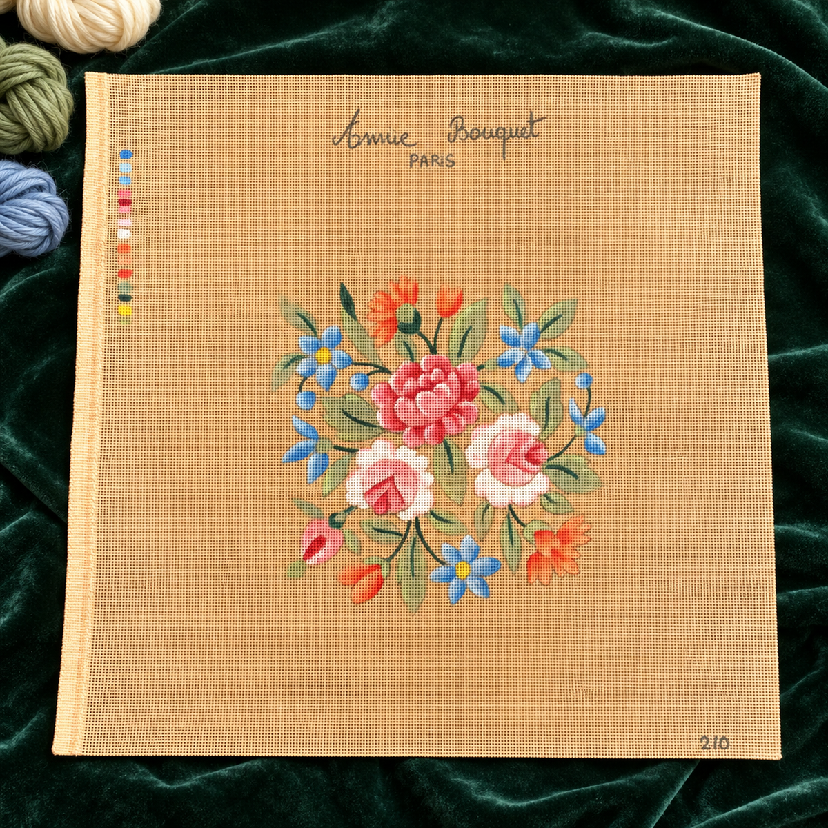 Le bouquet de roses tendres