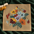 Bouquet de pensées d'automne