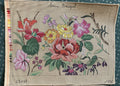 Bouquet de jardin, canevas peint à la main Annie Bouquet