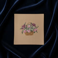 LE PANIER DE TULIPES - canevas Annie Bouquet (coufle 01076)