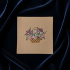 LE PANIER DE TULIPES - canevas Annie Bouquet (coufle 01076)