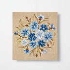 Les Bleuets - Annie Bouquet, Tapisserie De France 