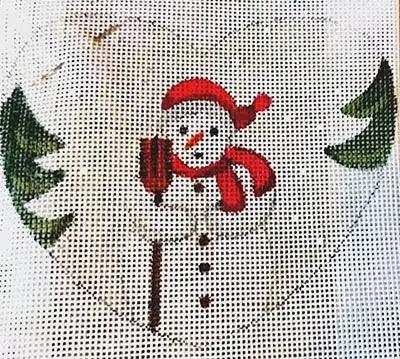 Le Bonhomme de Neige, Souvenir d'Enfance - Annie Bouquet, Tapisserie De France 