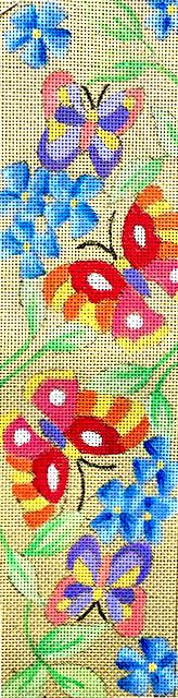 Étui « Papillons Champêtres » - Annie Bouquet, Tapisserie De France 