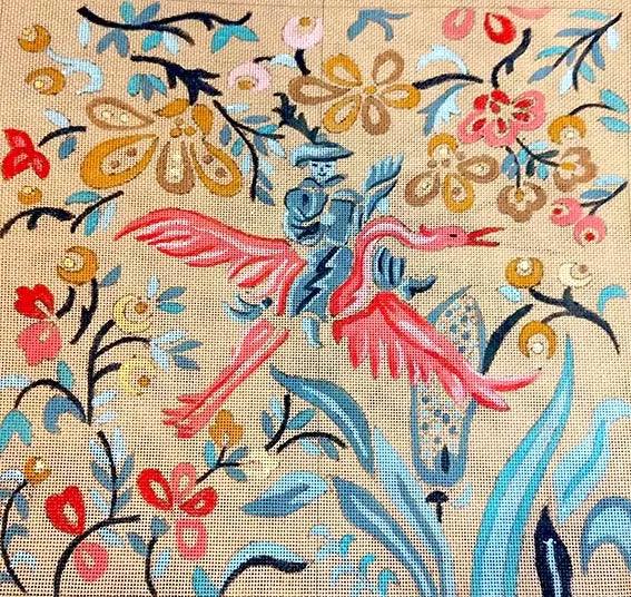 La Cigogne Impériale - Annie Bouquet, Tapisserie De France 