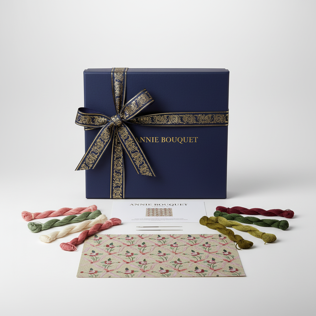 CROISILLON FLORAL EN ROSE LOUIS XVI