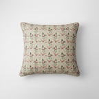 CROISILLON FLORAL EN ROSE LOUIS XVI