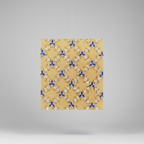 CROISILLONS FLORAUX EN CAMAÏEU DE BLEU