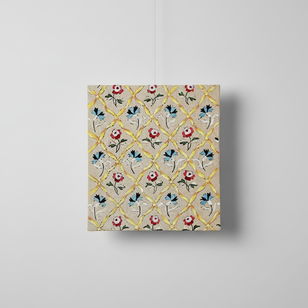 LE CROISILLON FLORAL DORÉ