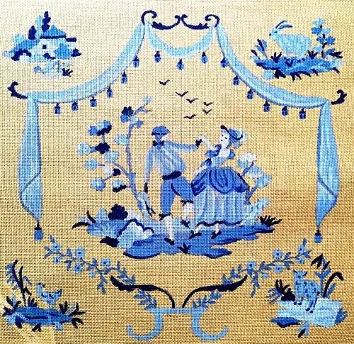 La Danse Bleue - Annie Bouquet, Tapisserie De France 