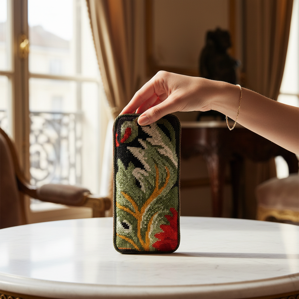 ÉTUI « PAVOTS ROUGES »