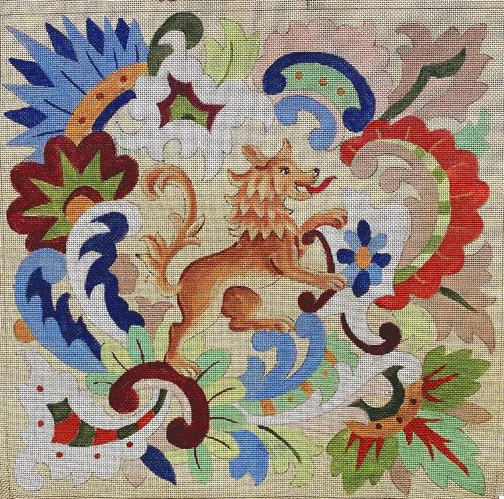 Le Lion Fantastique - Annie Bouquet, Tapisserie De France 