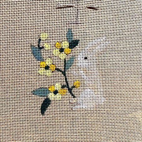 Le Lapin aux Fleurs Jaunes - Annie Bouquet, Tapisserie De France 