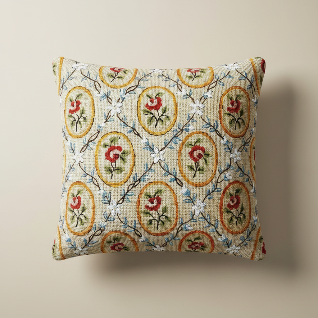 ROSIERS EN MÉDAILLONS