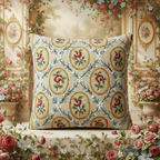 ROSIERS EN MÉDAILLONS