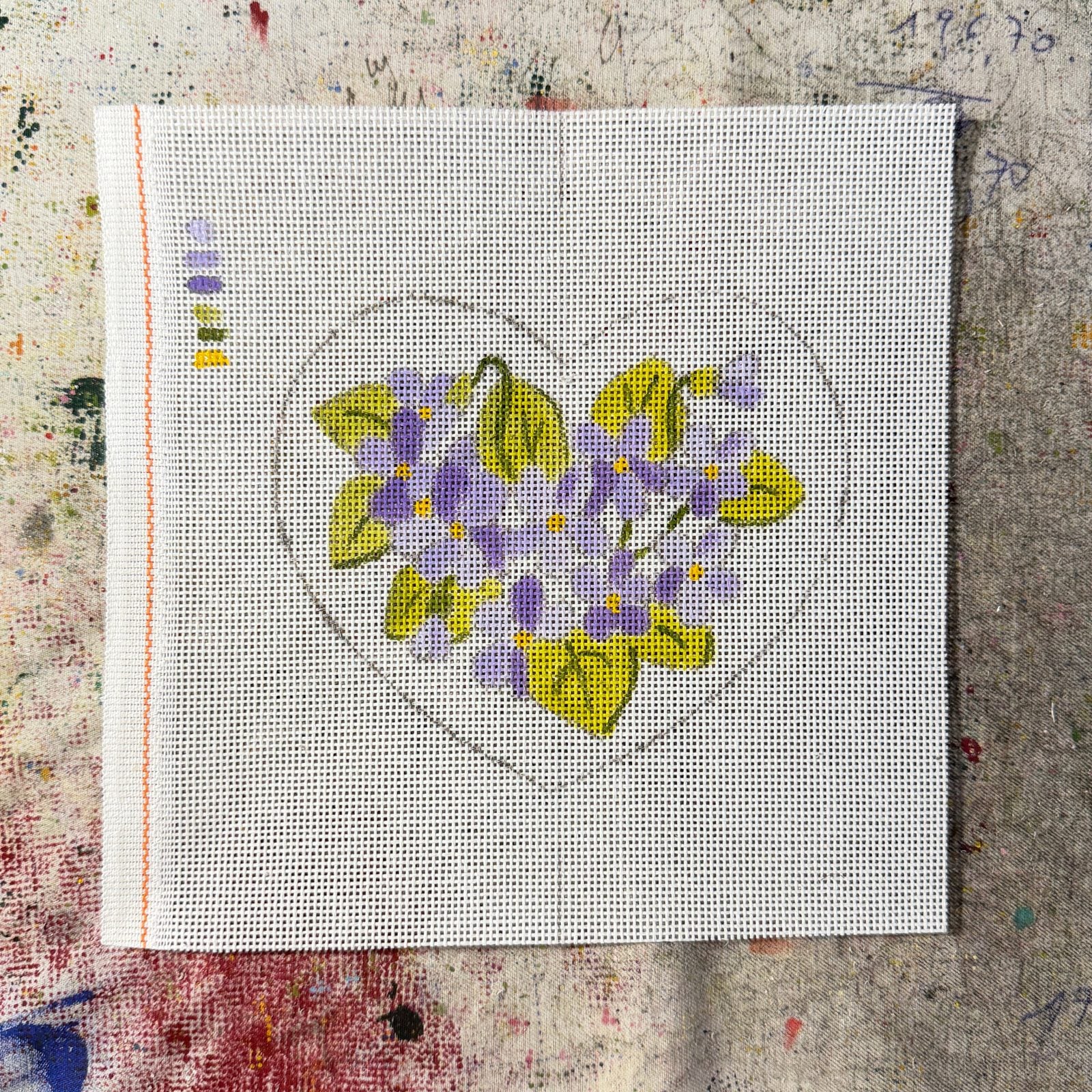 "VIOLETS" HEART