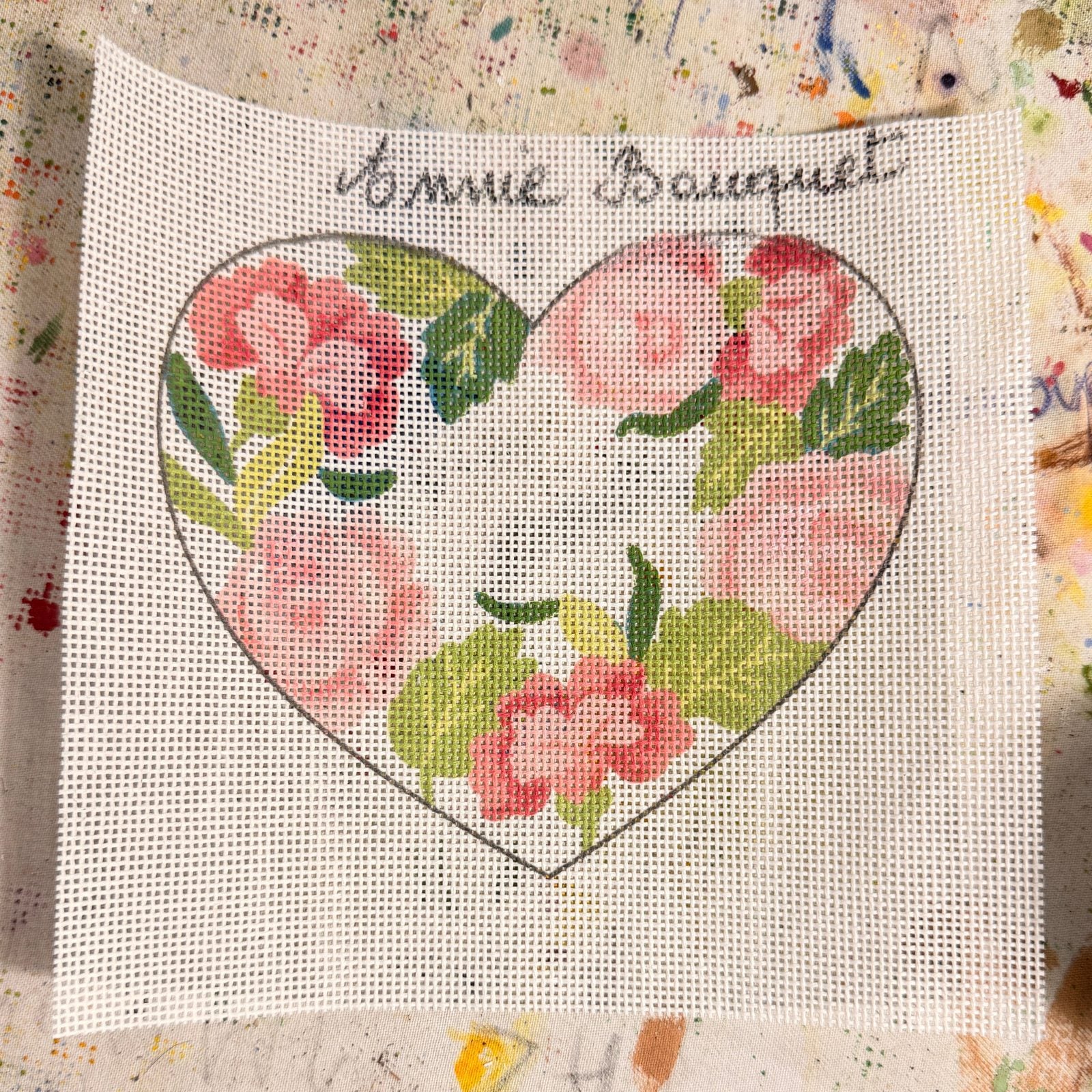 "BOUQUET" HEART