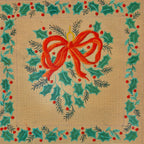 ORNATE HOLLY CHRISTMAS HEART