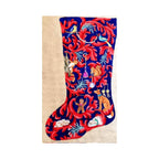 THE CHRISTMAS STOCKING "TOYS AND FOLIAGES"