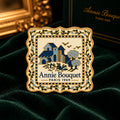 Porte-aiguille aimanté Le Village Bleu, Annie Bouquet