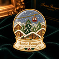 Porte-aiguille aimanté La Boule à Neige des Alpes, Annie Bouquet