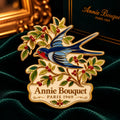 Porte-aiguille aimanté L'Hirondelle aux Baies, Annie Bouquet