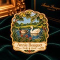 Porte-aiguille aimanté Le Cygne et le Colvert, Annie Bouquet