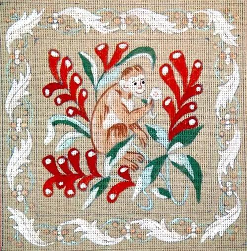 Le Singe - Annie Bouquet, Tapisserie De France 