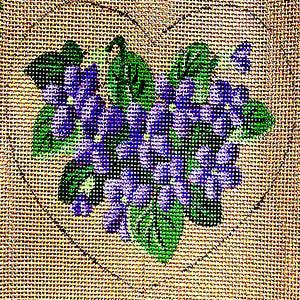 Le Charme Subtil des Violettes - Annie Bouquet, Tapisserie De France 